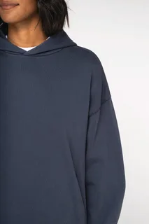 Native Spirit Duurzame uniseks oversized verwassen sweater met capuchon – foto 6