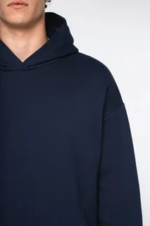 Native Spirit Ecologische uniseks oversized sweater met capuchon – foto 6