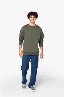 Native Spirit Ecologische oversized uniseks sweater met ronde hals – foto 2