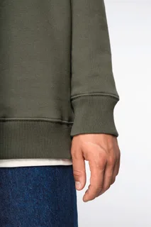 Native Spirit Ecologische oversized uniseks sweater met ronde hals – foto 8