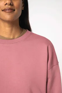 Native Spirit Ecologische dames sweater met ronde hals en verlaagde schouders – foto 2