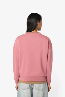 Native Spirit Ecologische dames sweater met ronde hals en verlaagde schouders – foto 4