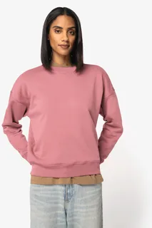 Native Spirit Ecologische dames sweater met ronde hals en verlaagde schouders – foto 6