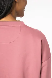 Native Spirit Ecologische dames sweater met ronde hals en verlaagde schouders – foto 7