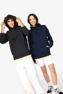 Native Spirit Eco-friendly unisex French Terry dropped shoulders hooded sweatshirt – foto 2