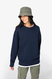 Native Spirit Eco-friendly unisex French Terry dropped shoulders round neck sweatshirt – foto 3