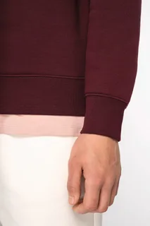 Native Spirit Ecologische herensweater met opstaande ritskraag – foto 8