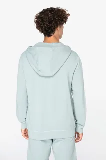 Native Spirit Ecologische uniseks sweater met rits en capuchon French Terry – foto 4