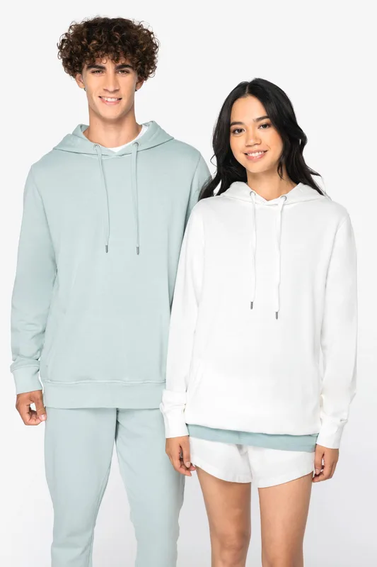 Native Spirit Ecologische uniseks sweater met capuchon French Terry