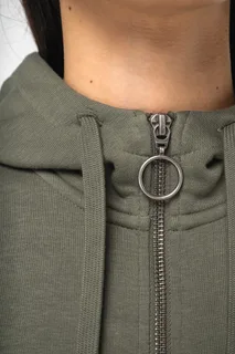 Native Spirit Ecologische sweatvest met capuchon French Terry – foto 5