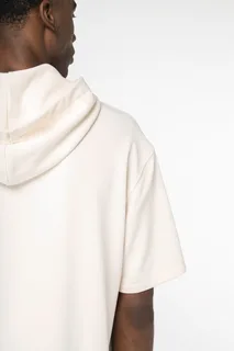 Native Spirit Ecologische uniseks sweater met capuchon en korte verlaagde schouders French Terry – foto 6