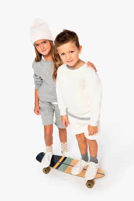 Native Spirit Ecologische kindersweater met ronde hals
