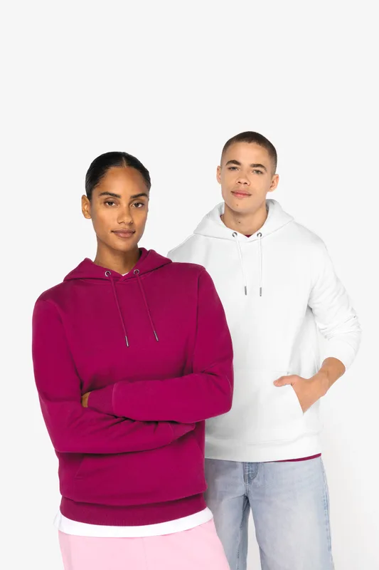 Native Spirit Ecologische uniseks sweater met capuchon