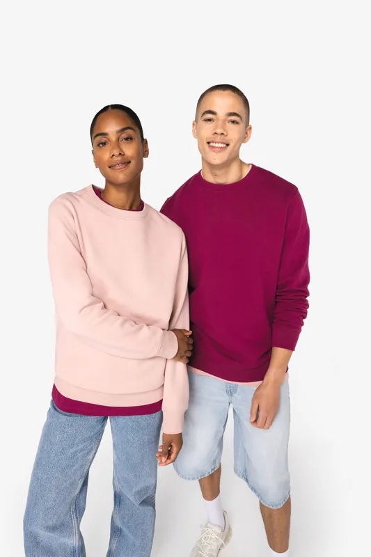 Native Spirit Ecologische uniseks sweater met ronde hals