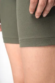 Native Spirit Ecologische geribde damesshort – foto 7