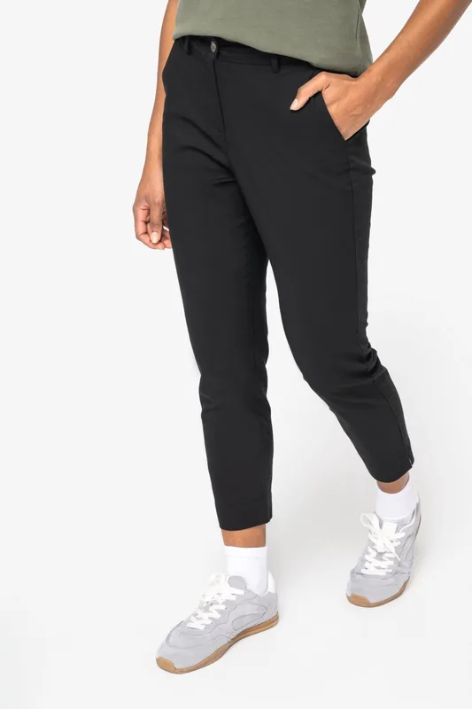 Native Spirit Ecologische enkellange chinobroek dames