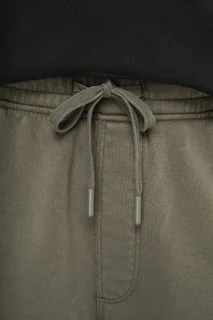 Native Spirit Duurzame verwassen herencargoshort van French Terry – foto 5