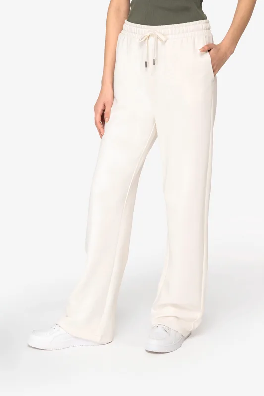 Native Spirit Ecologische wijde joggingbroek voor dames in French Terry