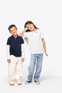 Native Spirit Ecologische kinderpolo van piquétricot – foto 1