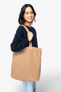 Native Spirit Eco-friendly corduroy washed effect bag – foto 1