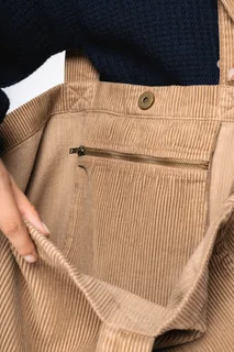 Native Spirit Eco-friendly corduroy washed effect bag – foto 3