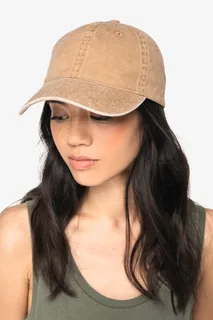Native Spirit Eco-friendly unisex washed effect cap – foto 1