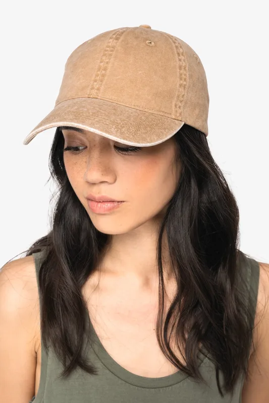 Native Spirit Eco-friendly unisex washed effect cap