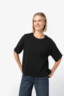 Native Spirit Duurzaam boxy dames-T-shirt met afhangende schouders – foto 4