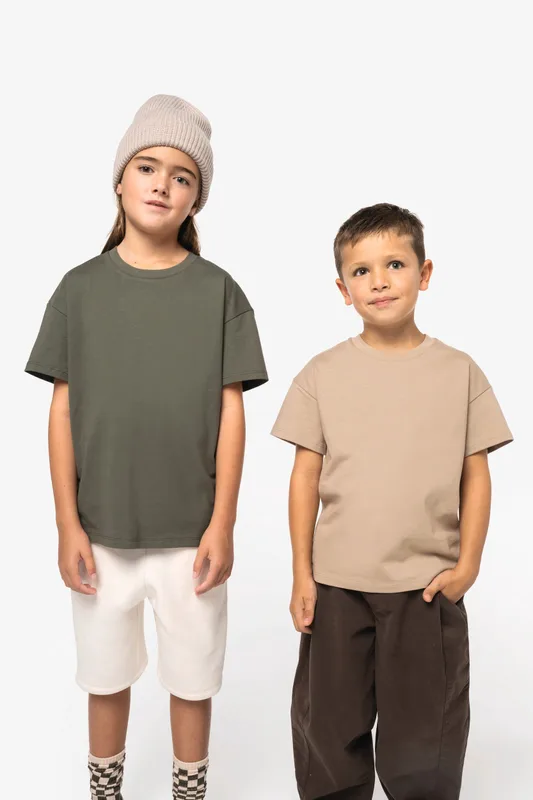 Native Spirit Eco-friendly kids’ dropped shoulders t-shirt