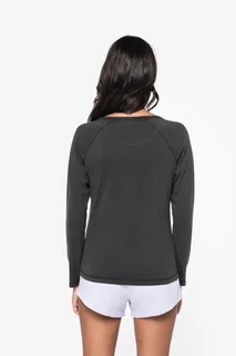 Native Spirit Ecologisch dames T-shirt met lange raglanmouwen – foto 4
