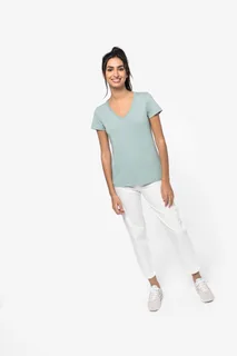 Native Spirit Ecologisch dames T-shirt met V-hals – foto 2