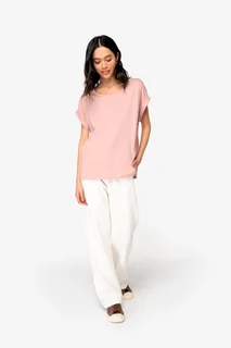 Native Spirit Ecologisch dames t-shirt met mouwen met omslag – foto 2