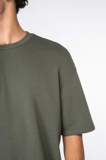 Native Spirit Eco-friendly unisex oversize French Terry t-shirt – foto 7