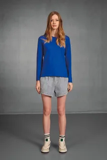 B&C #E150 dames T-shirt met lange mouwen – foto 3