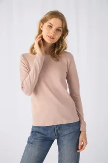 B&C #E150 dames T-shirt met lange mouwen – foto 1