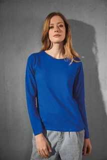 B&C #E150 dames T-shirt met lange mouwen – foto 5