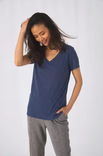 B&C Women's Triblend V-neck T-shirt – foto 2