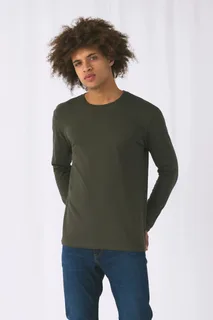 B&C #E150 heren T-shirt met lange mouwen – foto 2