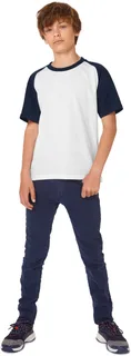B&C Kids' baseball T-shirt – foto 1