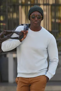 B&C KING sweater met ronde hals – foto 1