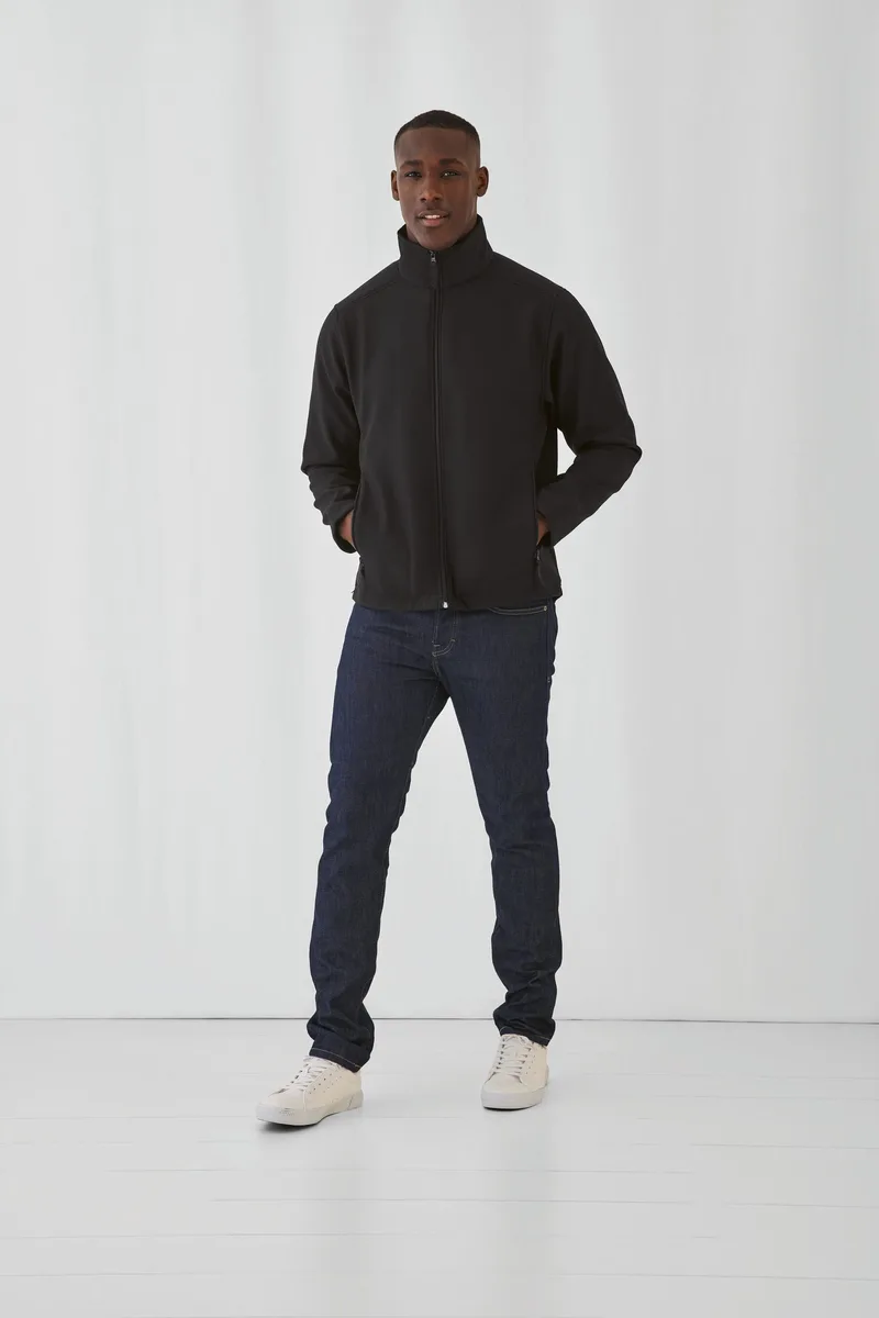 B&C Id.701 Men's Softshell Jacket – te bedrukken met jouw logo of tekst