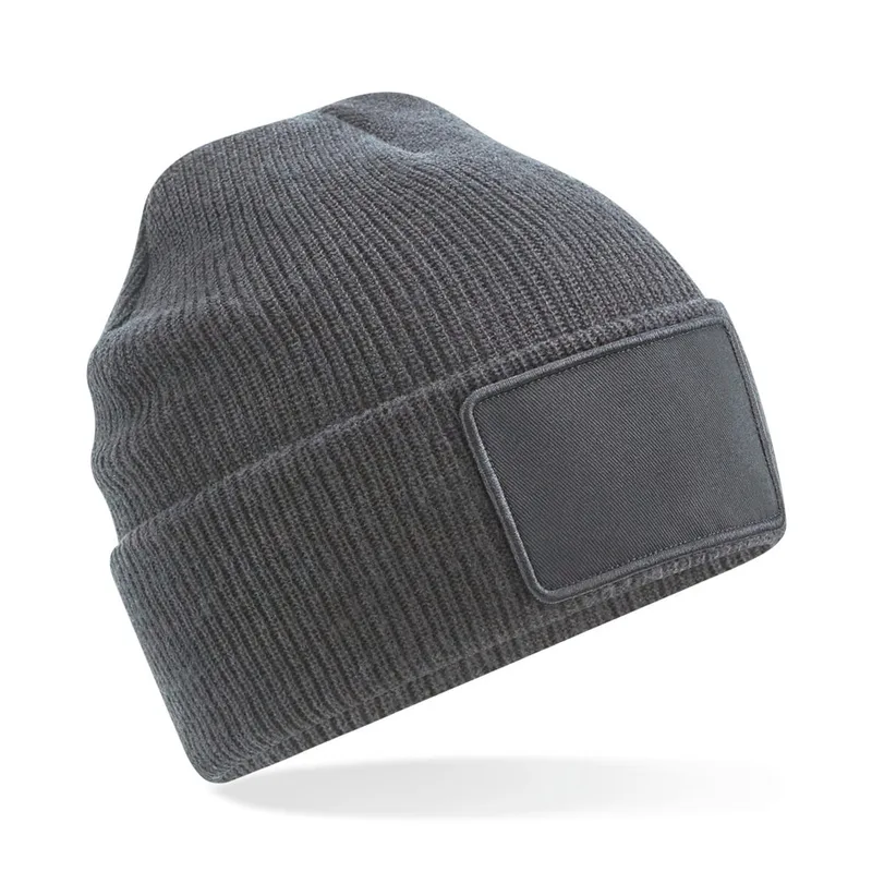 Beechfield Thinsulate™ muts met afneembare patch