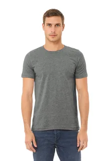 BELLA+CANVAS Heather jersey T-shirt met korte mouwen – foto 1