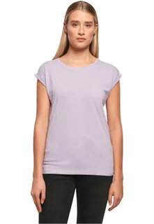 Build Your Brand Dames t-shirt met mouwen met omslag – foto 18