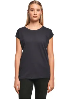 Build Your Brand Dames t-shirt met mouwen met omslag – foto 15
