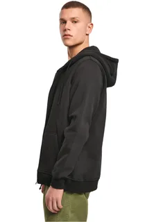 Build Your Brand Zware hoodie met rits – foto 3