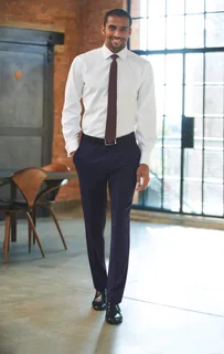 Brook Taverner Slim Fit Pantalon Cassino – foto 1