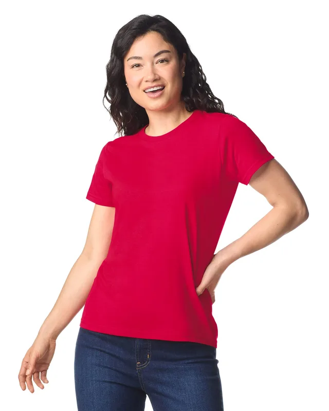 Gildan Dames-T-shirt Softstyle Midweight
