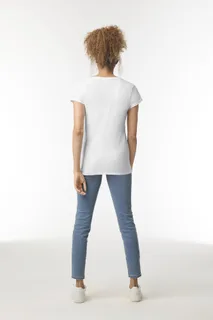 Gildan Dames Softstyle T-shirt met V-hals – foto 11