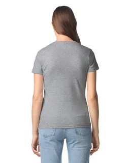 Gildan Dames Softstyle T-shirt met V-hals – foto 3